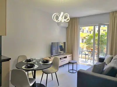 Küche und Essbereich