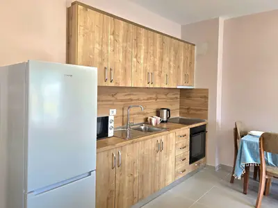 Küche und Essbereich