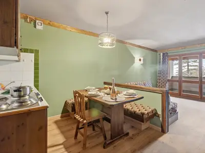 Küche und Essbereich