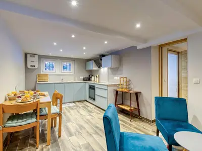 Küche und Essbereich