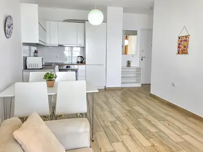 Küche und Essbereich