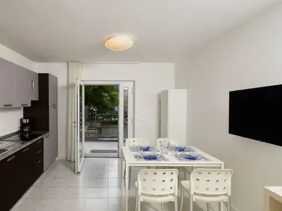 Küche und Essbereich