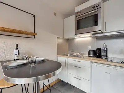 Küche und Essbereich