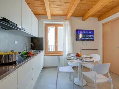 Küche und Essbereich