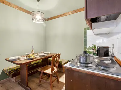 Küche und Essbereich