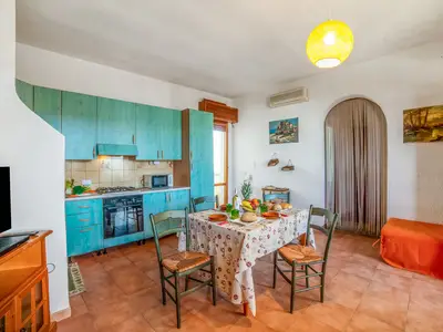 Küche und Essbereich