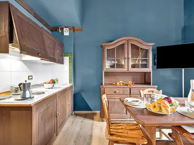 Küche und Essbereich