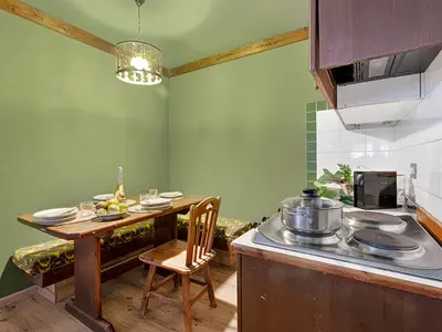 Küche und Essbereich