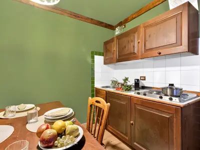 Küche und Essbereich