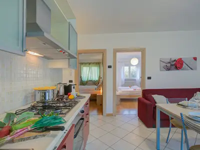 Küche und Essbereich