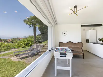 Küche und Essbereich