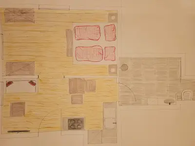 Grundriss Ferienwohnung Sweet Home