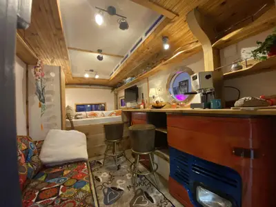 Innenraum Tauber Glamping Mobil