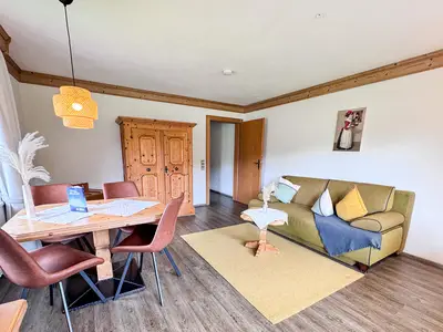 Wohnbereich Suit mit separatem Schlafzimmer