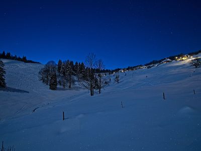 Muggenbrunn im Winter, sehr idyllisch und ruhig