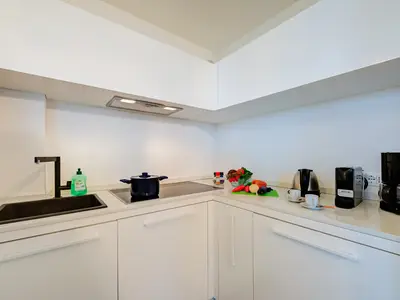 Küche und Essbereich