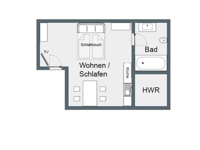 Appartement für 3 Personen (25 m²) in Trassenheide (Ostseebad) 9/10