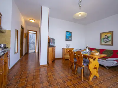 Das Wohnzimmer aus einem anderen Blickwinkel gesehen