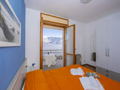 Das Hauptschlafzimmer aus einem anderen Blickwinkel gesehen