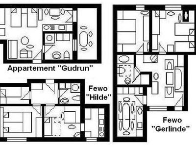 Appartement für 15 Personen (155 m²) in Usingen 1/10