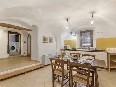 Küche und Essbereich