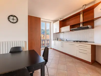 Küche und Essbereich