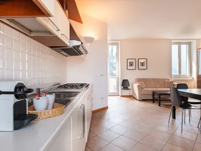 Küche und Essbereich