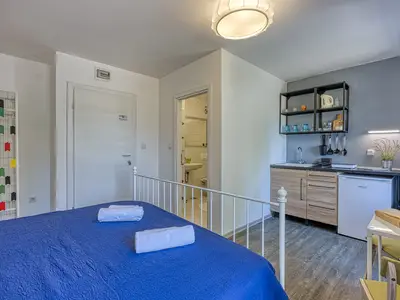 Küche und Essbereich