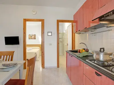 Küche und Essbereich