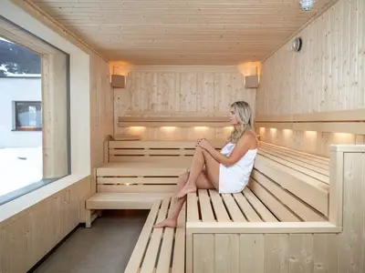 Finnische Panoramasauna