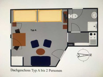 Appartement für 2 Personen (28 m²) in Wenningstedt 9/9