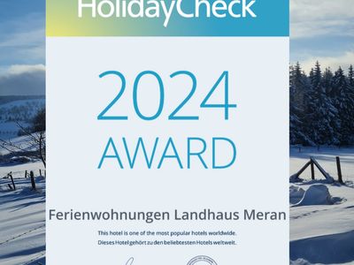 Holidaycheckaward 2024