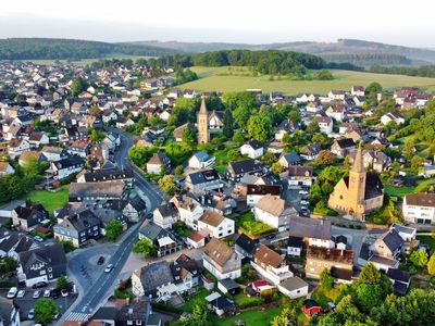 Wilnsdorf aus der Vogelperspektive