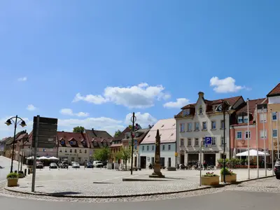 Umgebung - Blick auf den Marktplatz