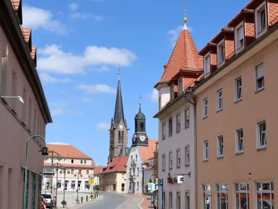 Umgebung - Blick auf den Marktplatz