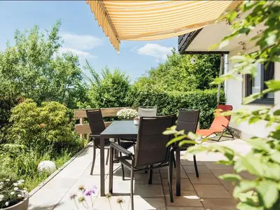 Terrasse Bergkristall