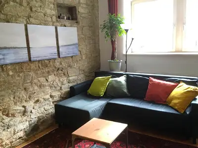 Wohn-/Esszimmer: Schlafsofa für 2 Personen