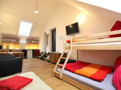 Appartement Vergissmeinnicht  Wohn-Schlafraum