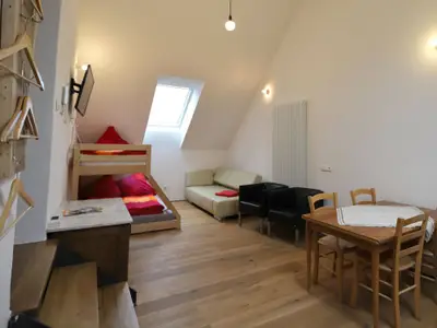 Appartement Vergissmeinnicht  Wohn-Schlafraum