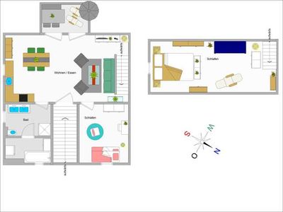 Appartement für 5 Personen (68 m²) in Wittenbeck 3/10