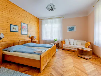 Wohnschlafzimmer Ferienwohnung "Bauer"