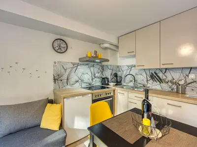 Küche und Essbereich