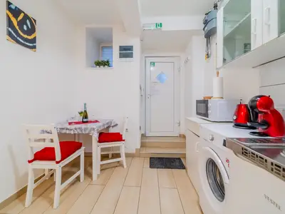 Küche und Essbereich