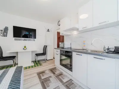 Küche und Essbereich