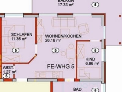 Appartement für 5 Personen (60 m²) in Zempin (Seebad) 9/9