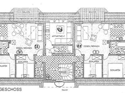 Appartement für 4 Personen (65 m²) in Zempin (Seebad) 9/10