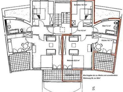 Appartement für 3 Personen (62 m²) in Zinnowitz 7/10