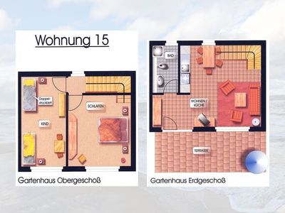 Appartement für 6 Personen (62 m²) in Zinnowitz 6/10