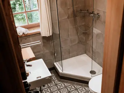 Haslauer Hütte Dusche