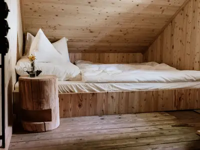 Haslauer Hütte Doppelbett